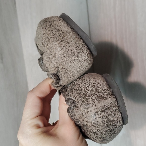 Tory Burch Womens Classic Reva brown distressed Leather Flats Ballet shoes sz 9M - Picture 6 of 12